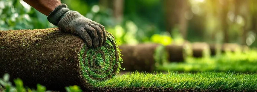 Fresh sod installation in Denver Colorado — Joscar Turf